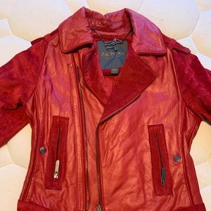 Zac Posen leather jacket
